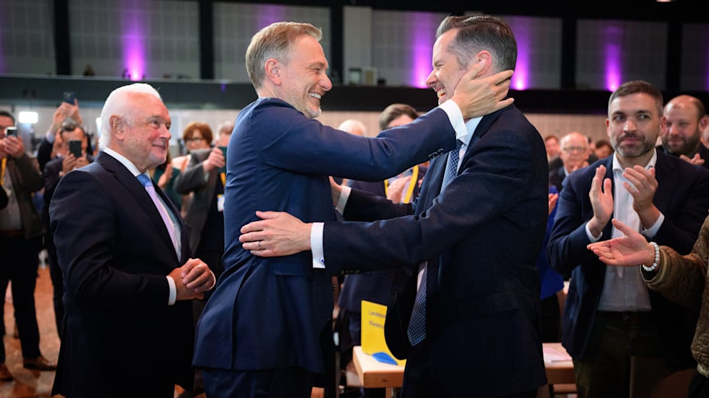Christian Dürr ist neuer FDP-Parteichef und tritt das Amt von Christian Lindner an