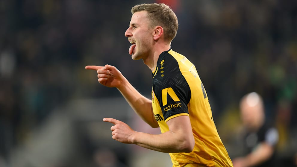 Christoph Daferner ist bei Dynamo Dresden ein doppelter Aufstiegsheld.