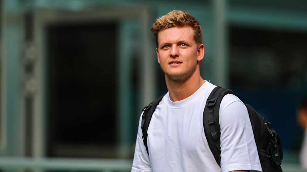 Mick Schumacher bei seinem Besuch beim Rennen in Miami