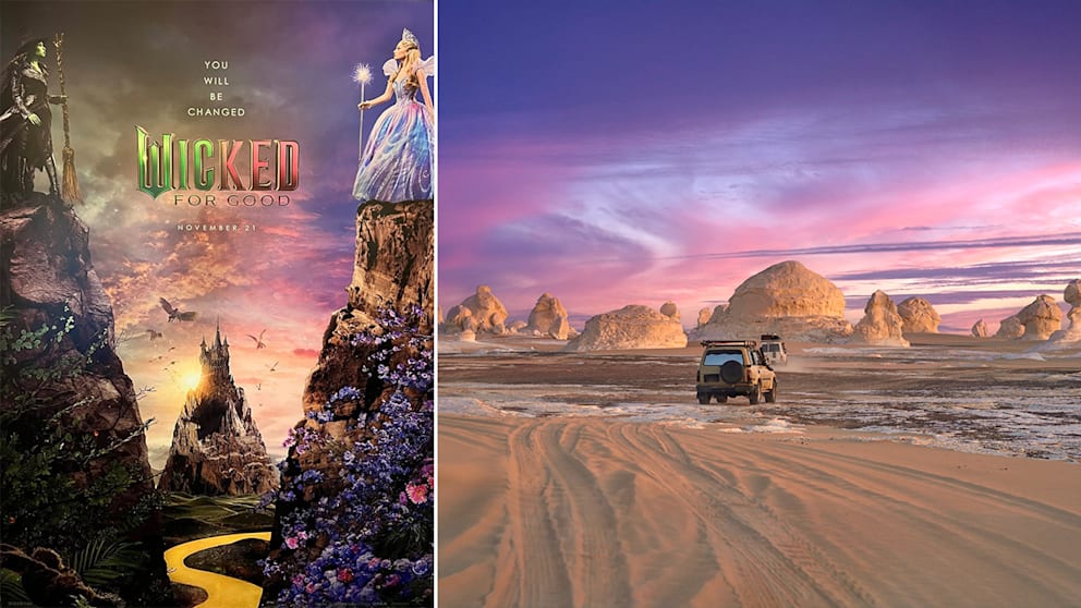 Der White Desert National Park steht ohnehin bei vielen auf der Reiseliste. Nach „Wicked: For Good“ könnte der Ort noch mehr Menschen anlocken