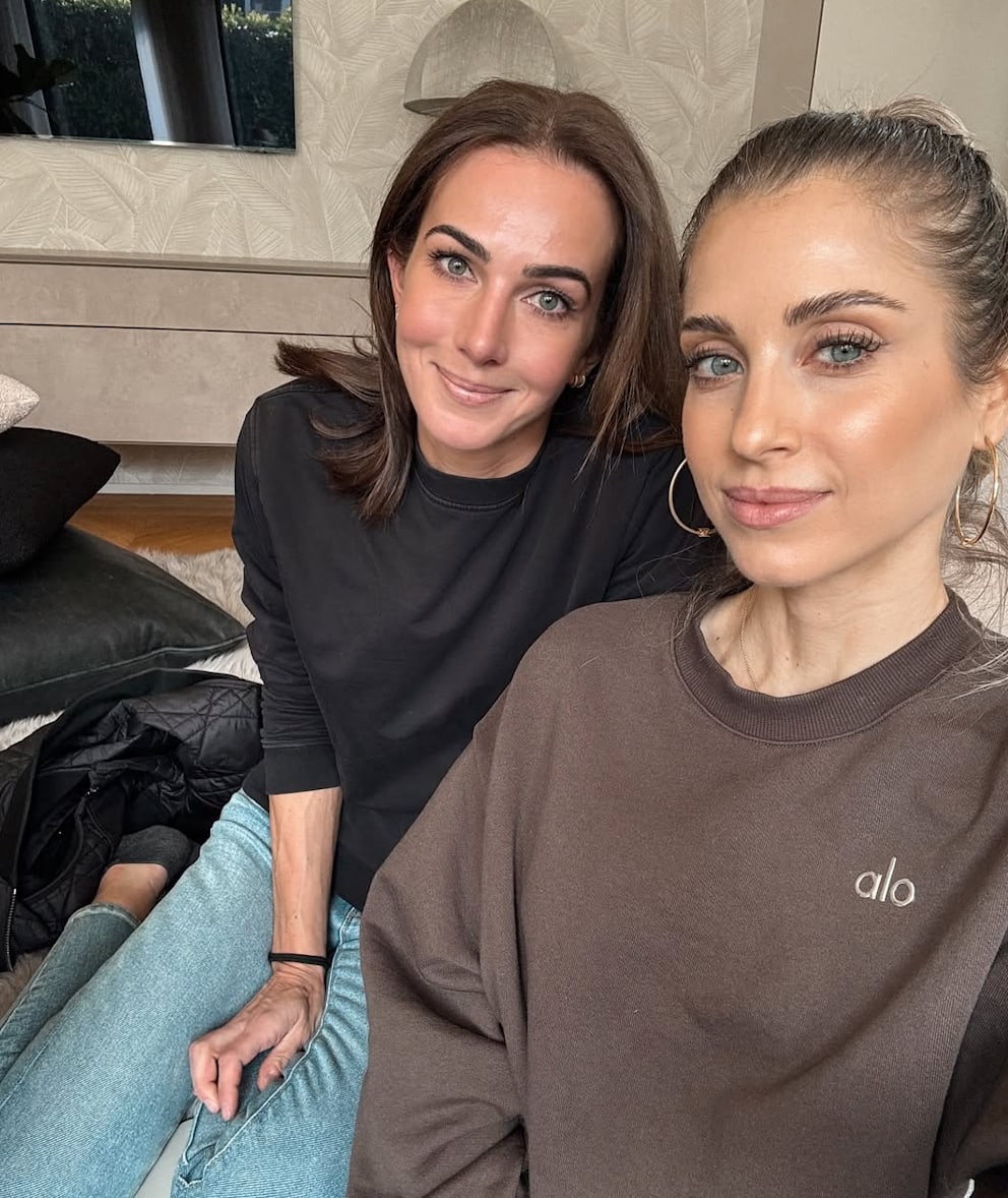 Interessanter Einblick auf Instagram: Cathy Hummels mit Lisa Müller
