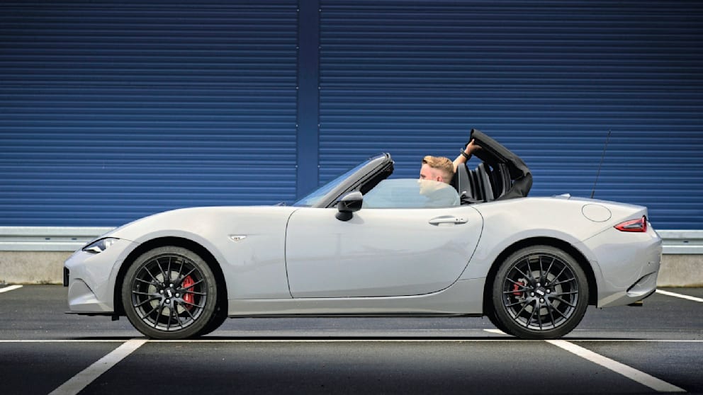 Das Softtop: Öffnet in fünf Sekunden, geht umgekehrt fast genauso schnell