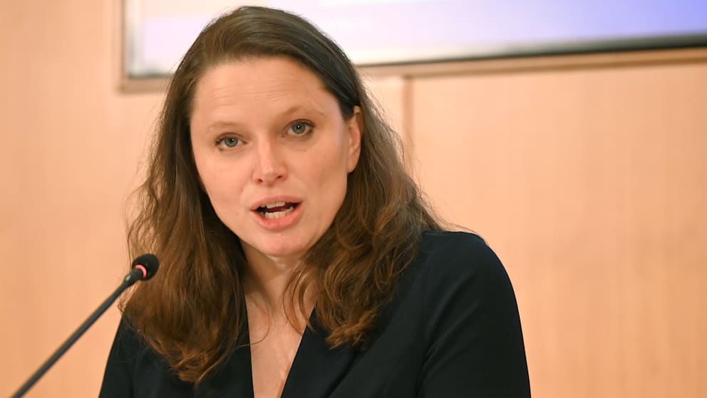 Deutliche Worte: Hamburgs Wirtschaftssenatorin Melanie Leonhard (SPD)