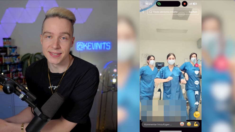 In seiner Serie „Exposed“ greift YouTuber Kevin Hartwig den Livestream der Pflegerinnen auf und übt scharfe Kritik