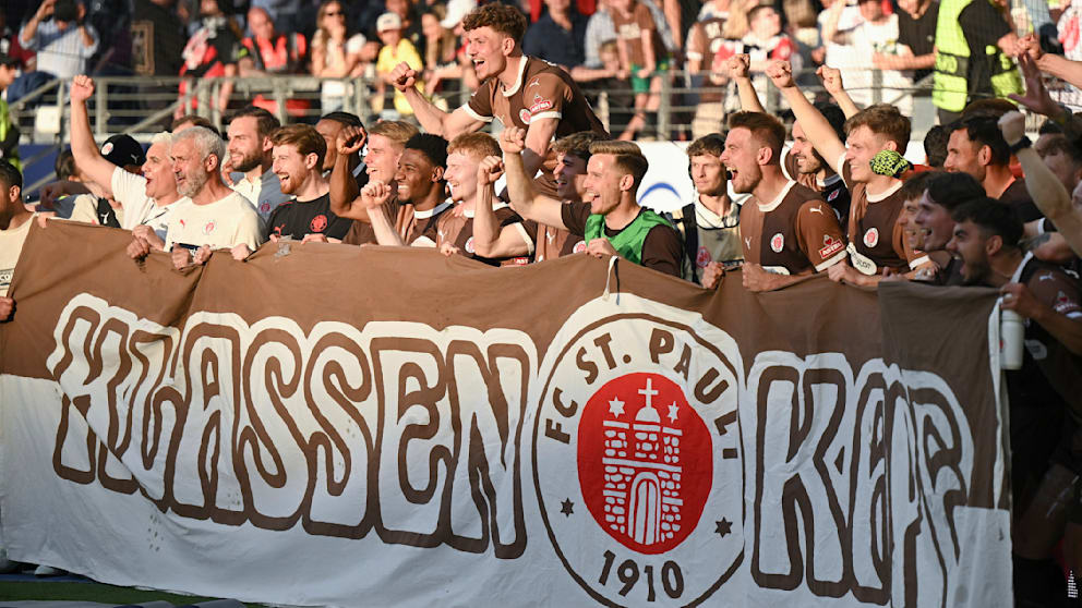 Bild mit Symbol-Charakter: Den Kampf um die Bundesliga-Klasse hat der FC St. Pauli so gut wie geschafft