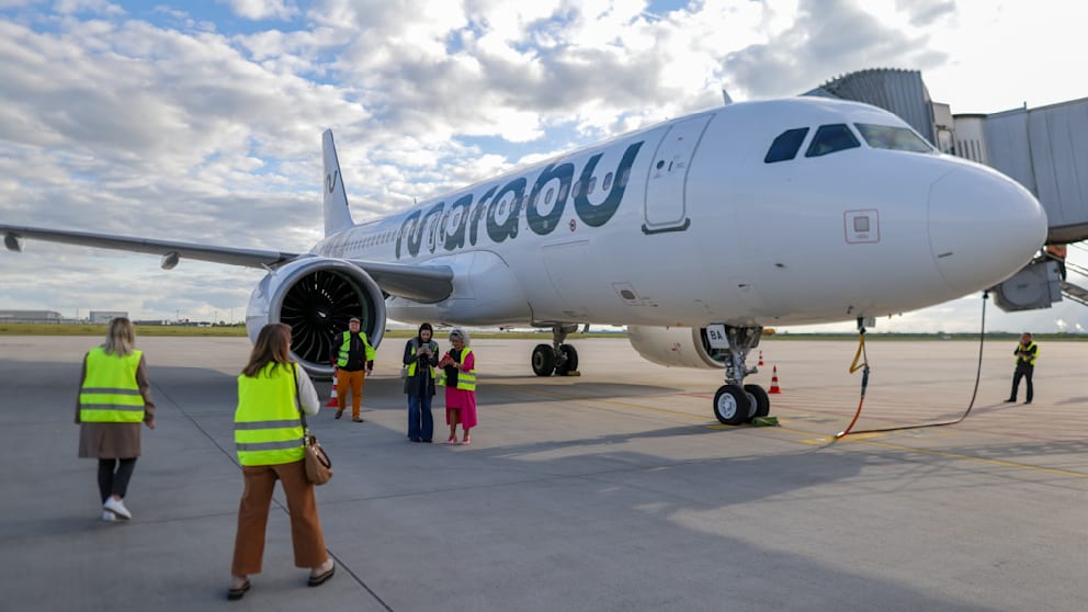 Die Airline Marabu startet Vollgas am Leipziger Flughafen durch