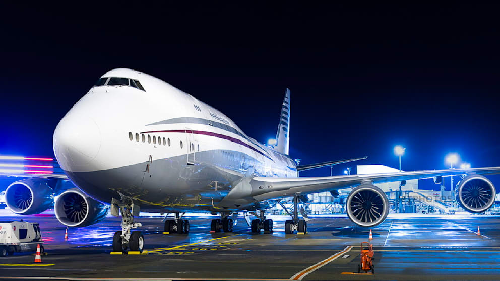 Diese 13 Jahre alte, gebrauchte Boeing 747-8 soll nach Willen von Trump die neue Air Force One werden
