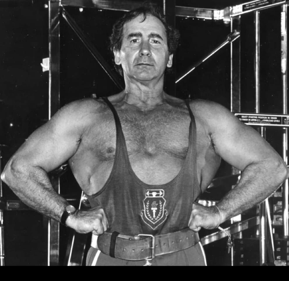 Andrew Bostinto in den 60er-Jahren (damals Mitte 40): Bis in die 70er nahm der Amerikaner an Bodybuilding-Wettkämpfen teil