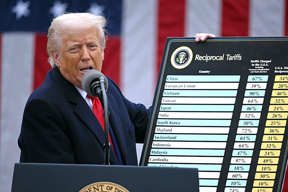 Mit seinem Zoll-Hammer schockte US-Präsident Donald Trump (78) Handelspartner in aller Welt