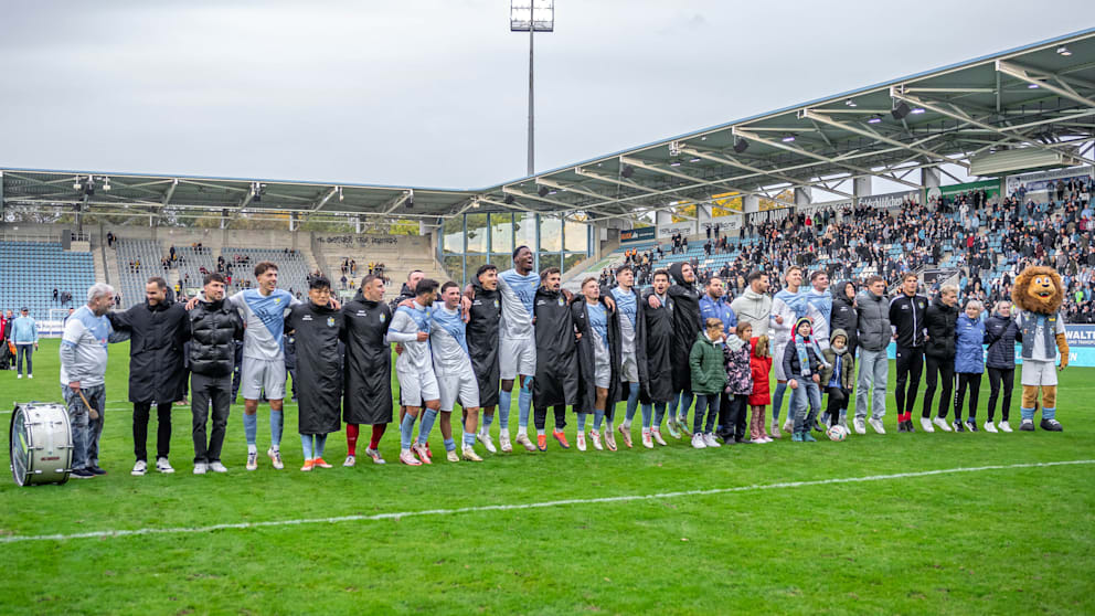 Neun Spieler werden beim Chemnitzer FC am Samstag verabschiedet