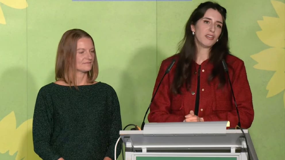 Grüne Doppelspitze in Sachsen: Christin Furtenbacher (40) und Marie Müser (27)