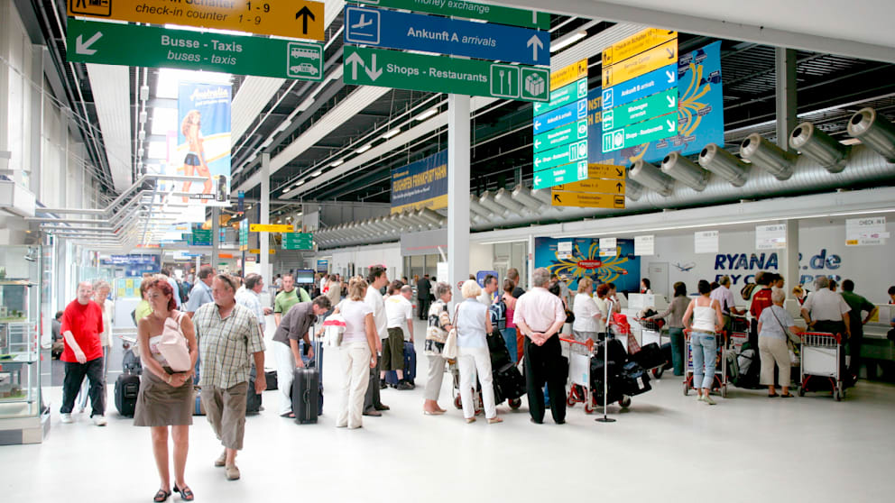 Der Flughafen Frankfurt/Hahn wird erneut von den Reisenden am schlechtesten bewertet