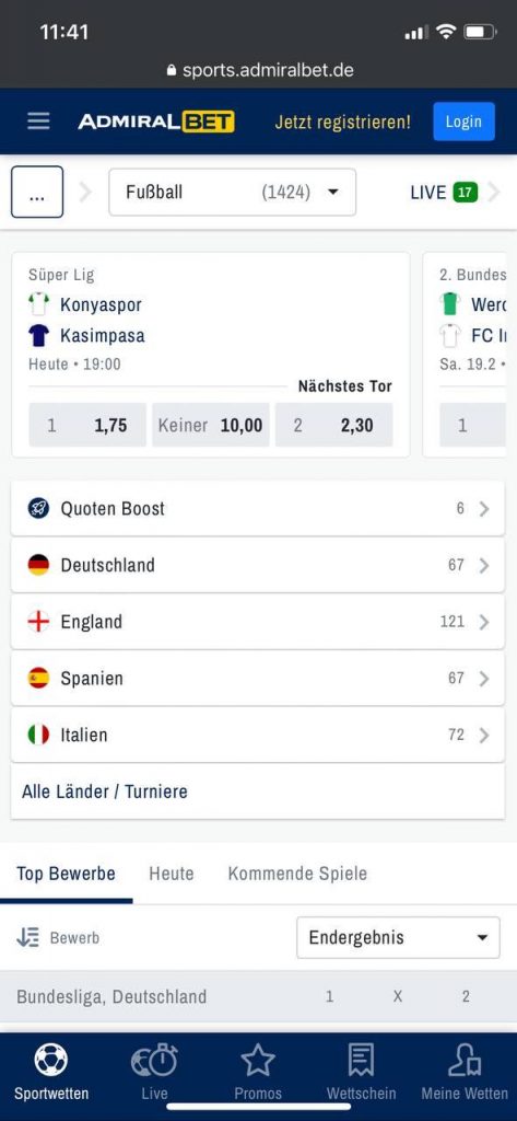 ADMIRALBET App
