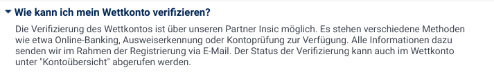 bet-at-home Verifizierung