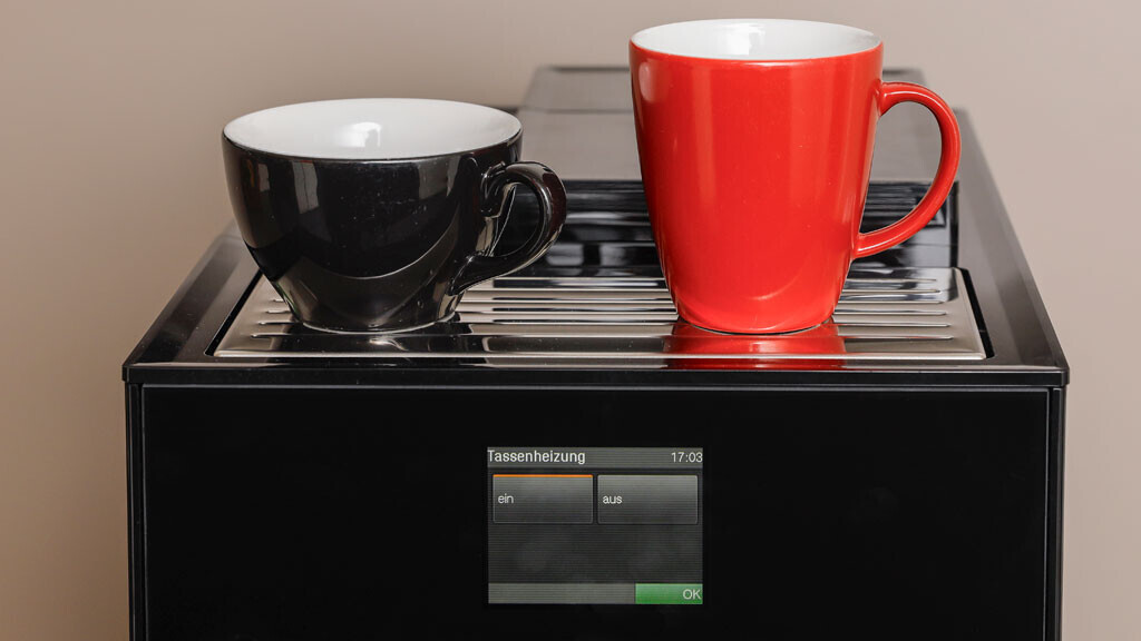 Bestenliste Kaffeevollautomaten: Miele CM 7750 Tassenheizung