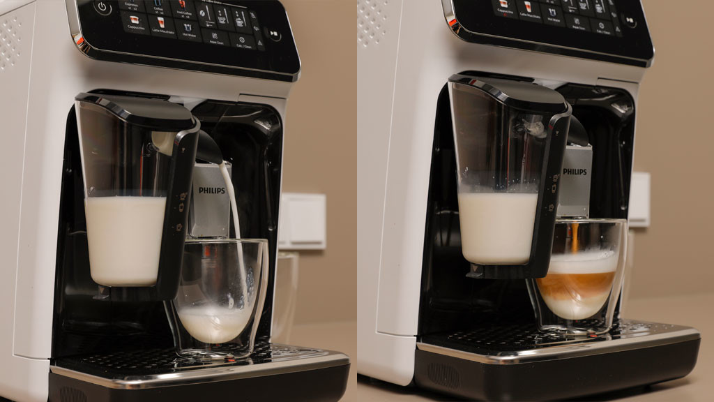 Bestenliste Kaffeevollautomaten bis 500 Euro: Philips 3300 Series LatteGo