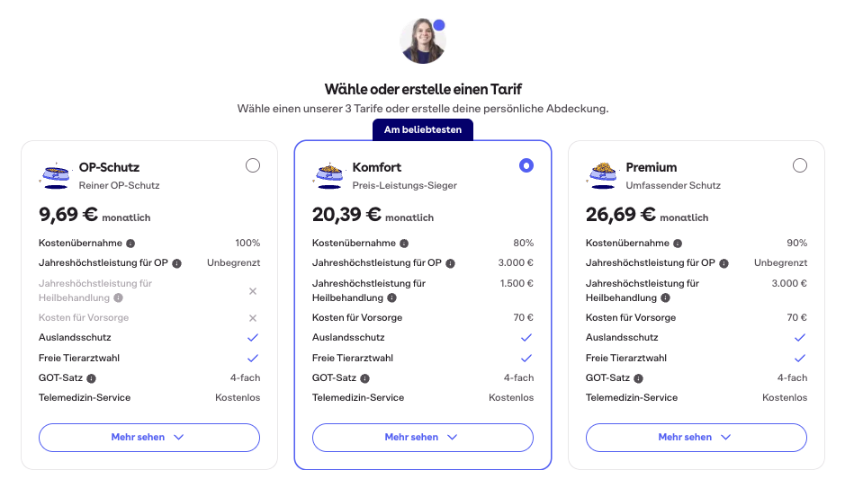 dalma Katzenversicherung Kosten