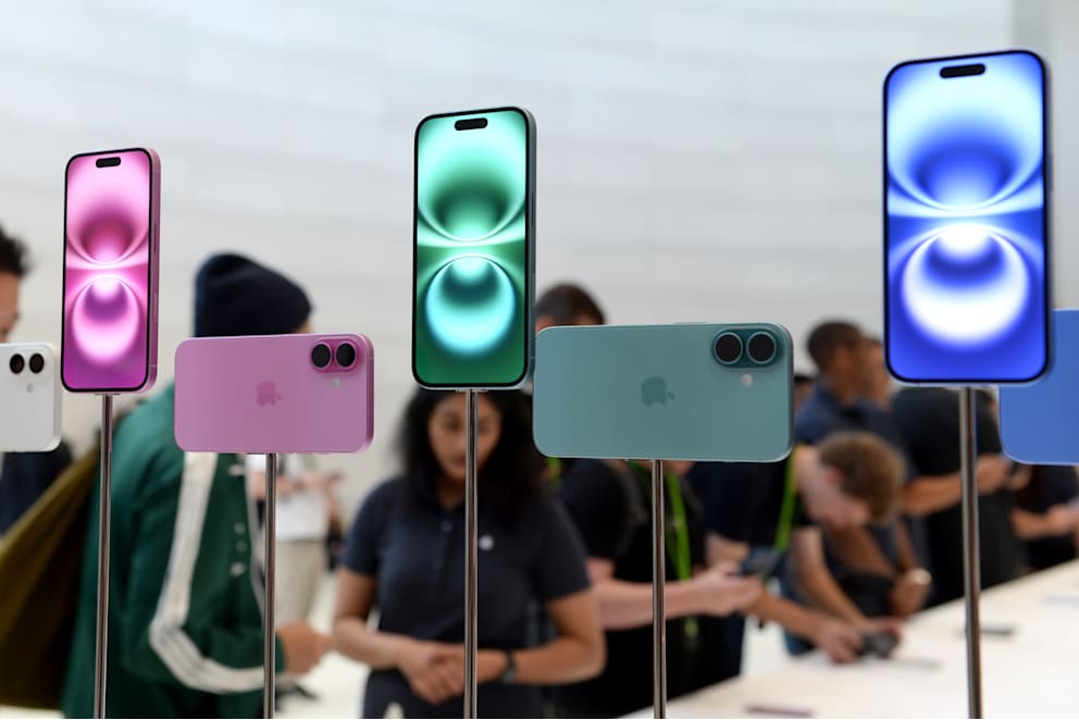Auch das iPhone von Apple erhält einen komplett neuen Software-Look