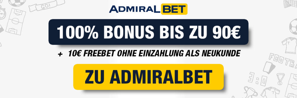 AdmiralBet Bonus Sportwetten