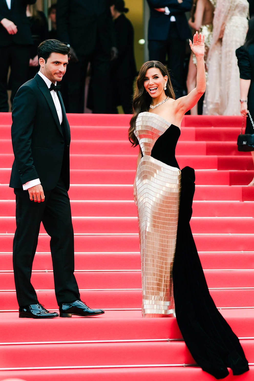 Umwerfend schön: Hollywoodstar Eva Longoria (50) und der spanische Rennfahrer Carlos Sainz (30) in Cannes