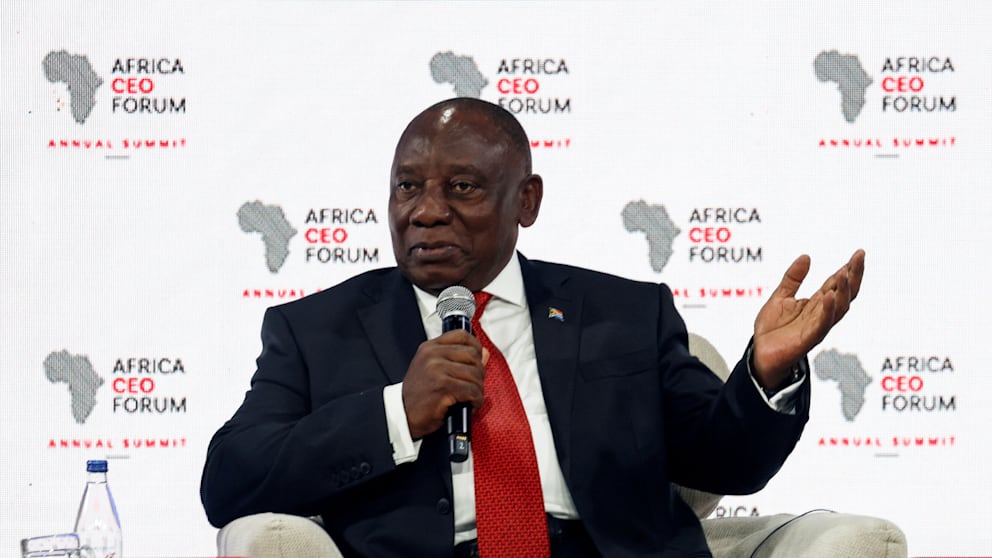 Südafrikas Präsident Cyril Ramaphosa (72) hat Zoff mit Trump. Neuer Streit ist programmiert: Sein Land richtet dieses Jahr auch den G20-Gipfel aus.