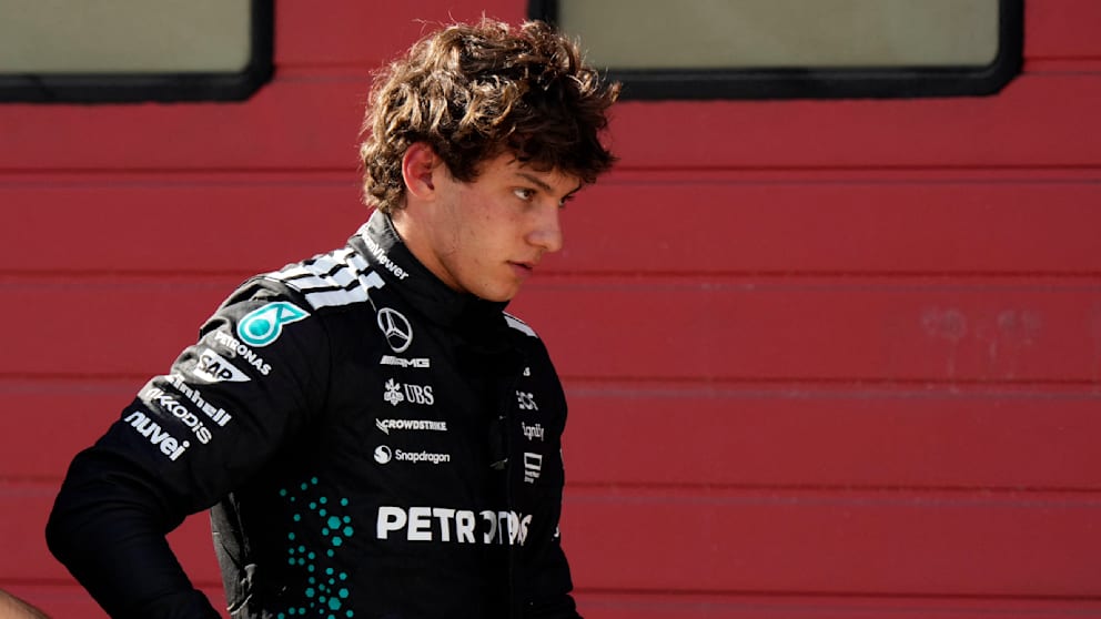 Kimi Antonelli war nach seinem Aus in Q2 sichtlich geknickt