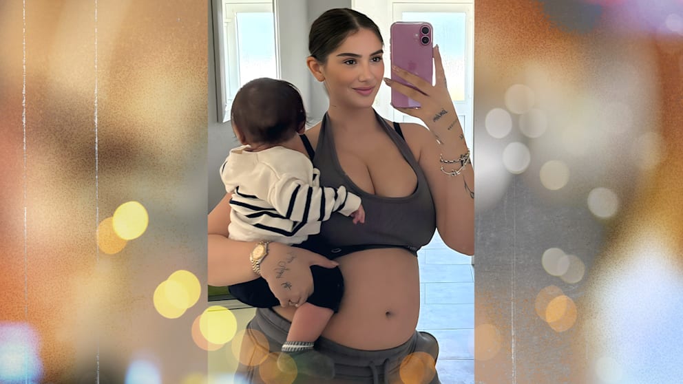 Influencerin Lisa Straube (24) mit Sohn Emilio (sieben Monate) – und einem neuen Schwangerschaftsbauch