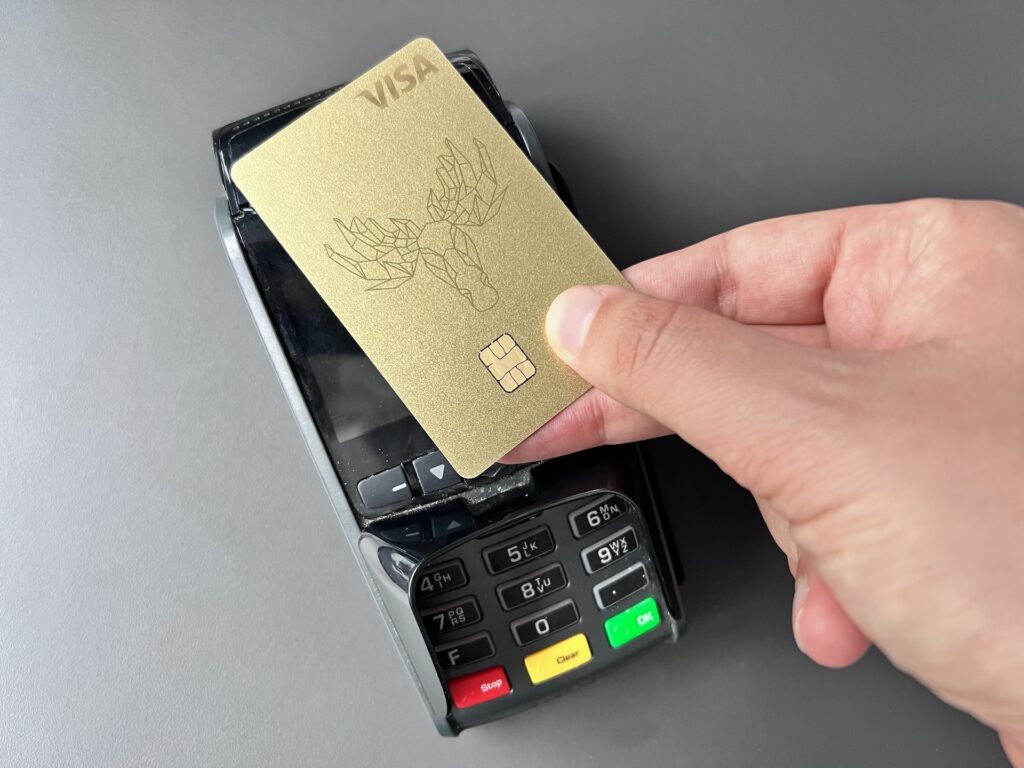 Visa kontaktlose Zahlungen