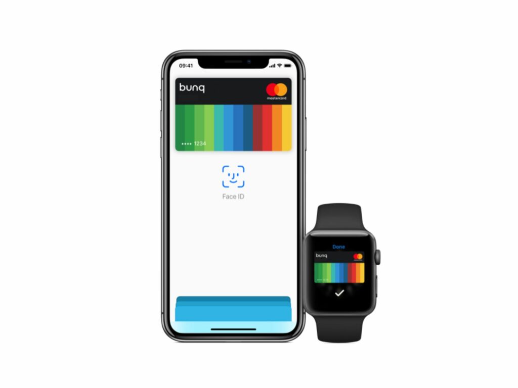 bunq Online Kreditkarte für Apple Pay und Google Pay