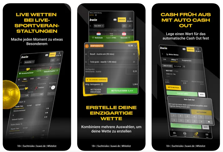 iOS App von bwin