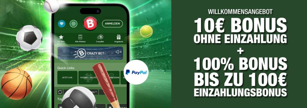 CrazyBuzzer Sportwetten Bonus