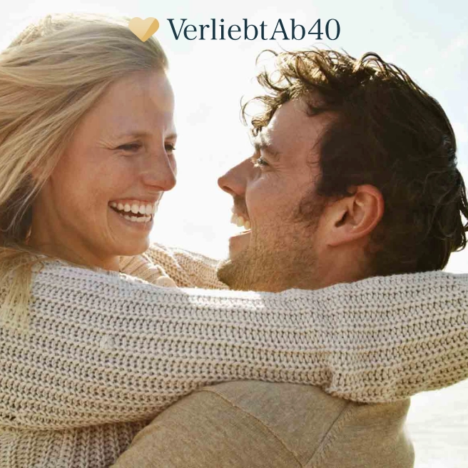 Startseite der Dating-Plattform VerliebtAb40