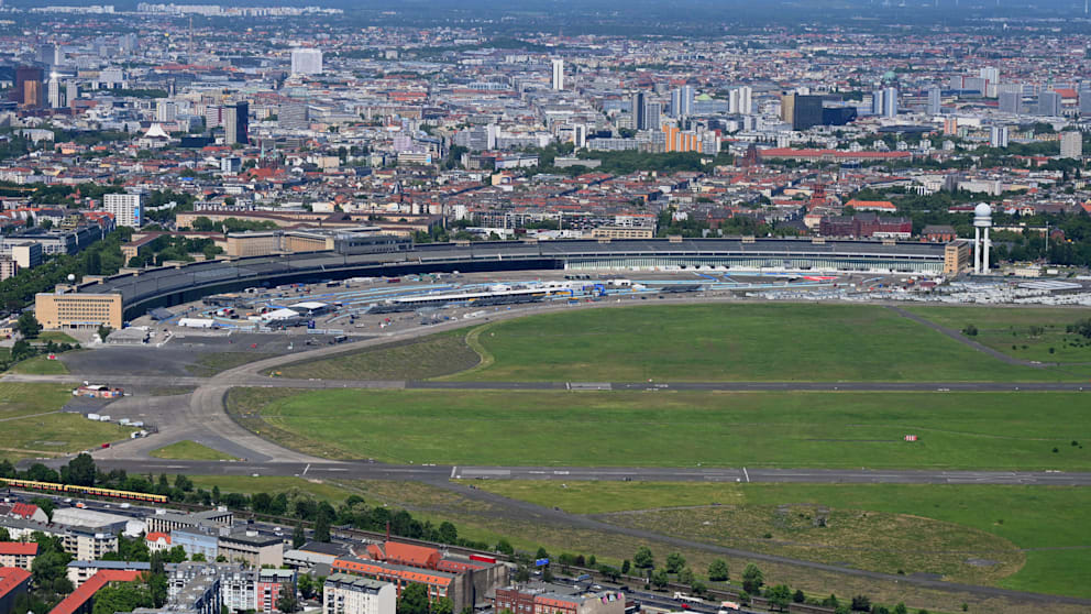 Die Rennstrecke „Tempelhof-Ring“ in Berlin