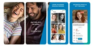App der Dating-Platform ElitePartner