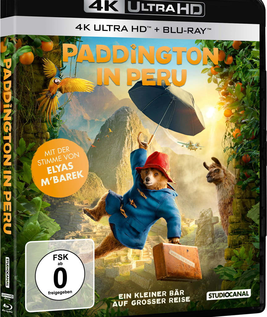 PADDINGTON IN PERU ist ab 15. Mai auf 4K UHD, Blu-ray und DVD erhältlich