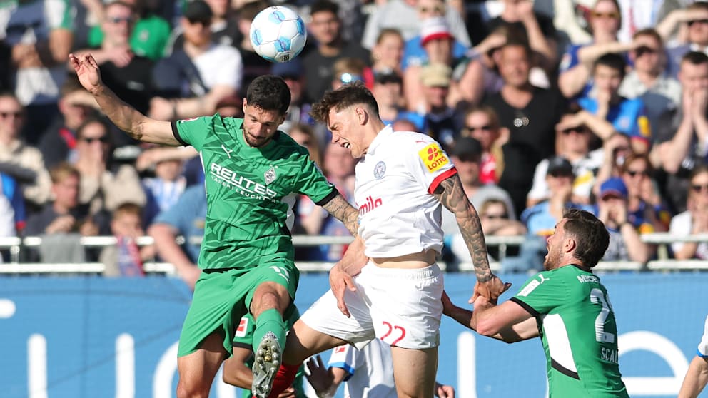 War gegen Gladbacher einer der stärksten Spieler auf dem Feld: Nicolai Remberg (M.)