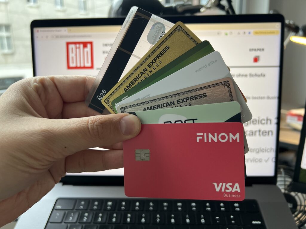 Firmenkreditkarten Vergleich
