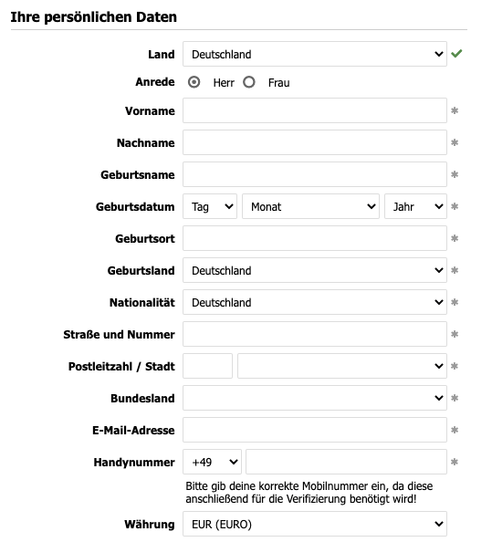 Bei Interwetten registrieren Interwetten Registrierung