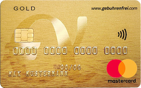 Gebührenfrei Mastercard Gold (Advanzia)