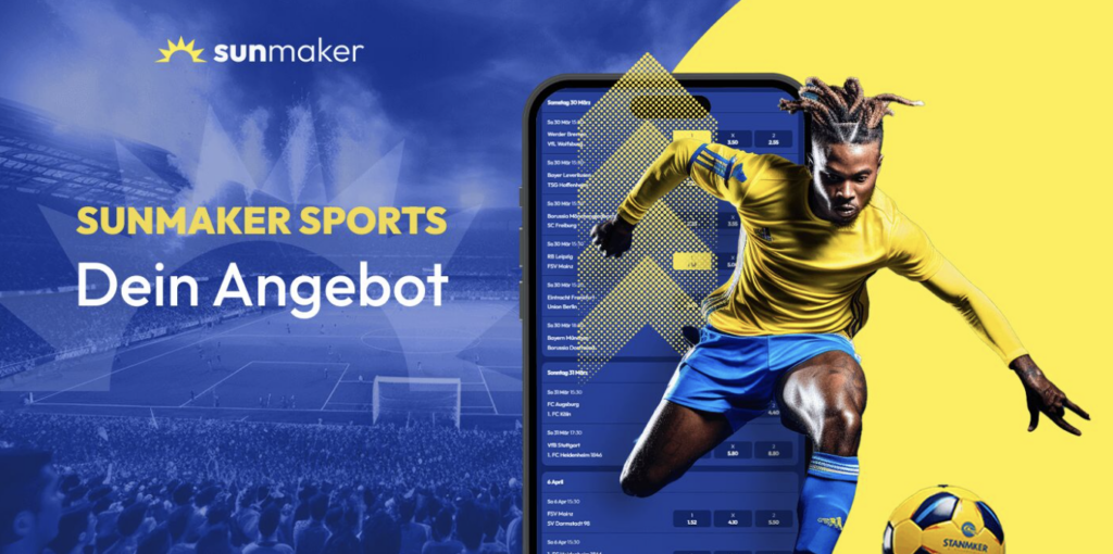 Sunmaker App fur Sportwetten