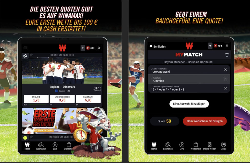 iPhone App Winamax
