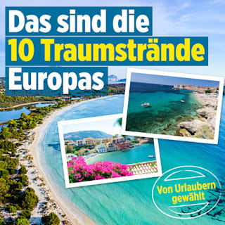 Urlaub: Hier finden Sie die schönsten Strände Europas