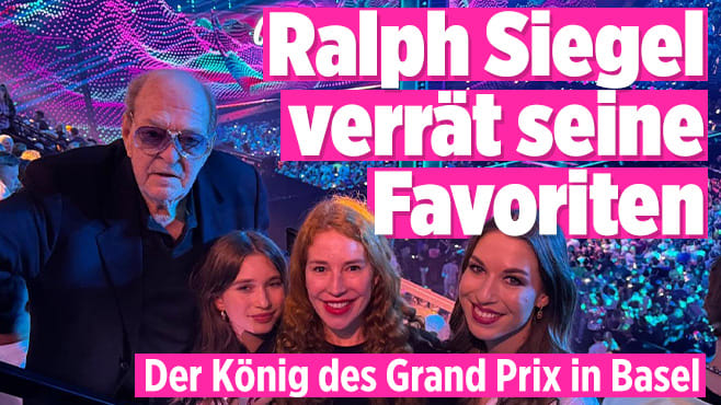 Ralph Siegel feiert ESC-Party in Basel mit Familie