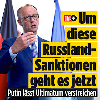 Ultimatum für Putin: Um diese Sanktionen gegen Russland geht es jetzt