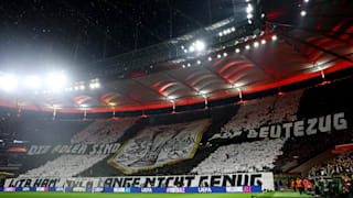 Europa League: Eintracht Frankfurt mit Böse-Onkelz-Choreo