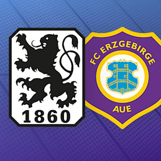 3. Liga: TSV 1860 München rettet 1:1 gegen Erzgebirge Aue
