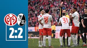 Mainz - Freiburg: Kohr mit 7. Platzverweis in der Bundesliga – Highlights