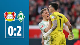 Negativserie gestoppt: Werder schockt Leverkusen!