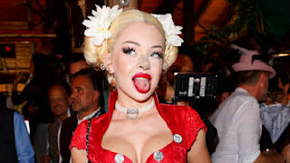 Katja Krasavice zeigt ihre neue Nase auf der Wiesn 2024