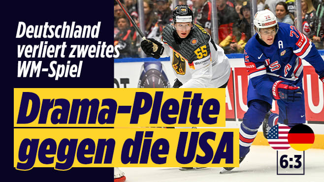 5. WM-Spiel in Dänemark: Drama-Pleite der Eishockey-Jungs